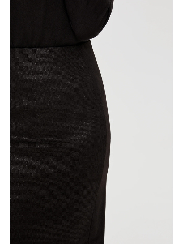 Moodo Ceruzková sukňa čierna Moodo