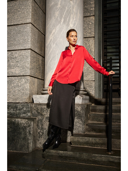 Moodo Midi sukňa čierna Moodo