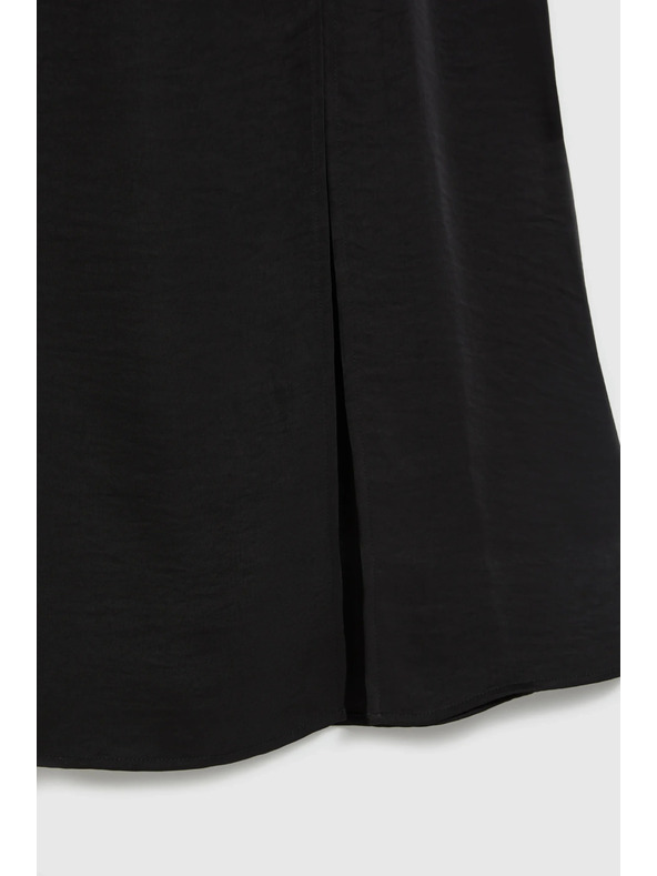 Moodo Midi sukňa čierna Moodo