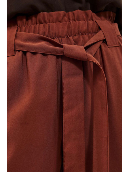 Moodo Viskózové nohavice s rovnou nohavicou Moodo