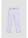 Moodo Biele chino nohavice Moodo