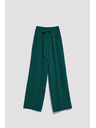 Moodo Malachitové nohavice so širokými nohavicami Moodo