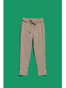 Moodo Pruhované nohavice s opaskom v páse Moodo