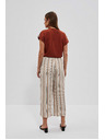 Moodo Perleťové pruhované nohavicové sukne Moodo