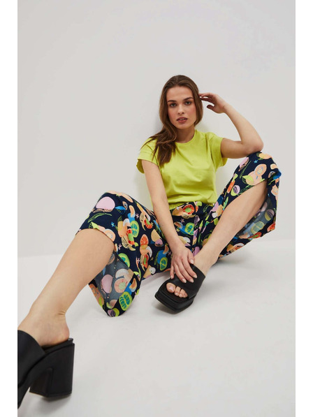 Moodo Vzorované nohavičky kullotes perleťové Moodo