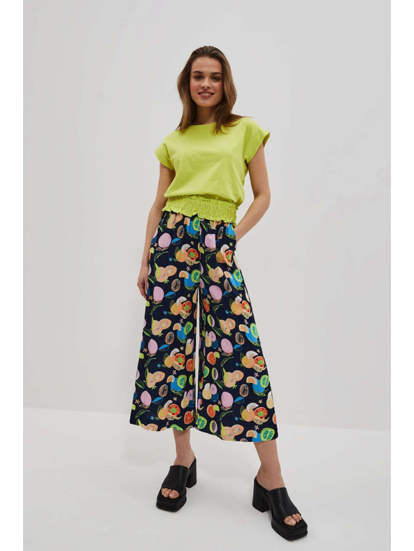 Moodo Vzorované nohavičky kullotes perleťové Moodo