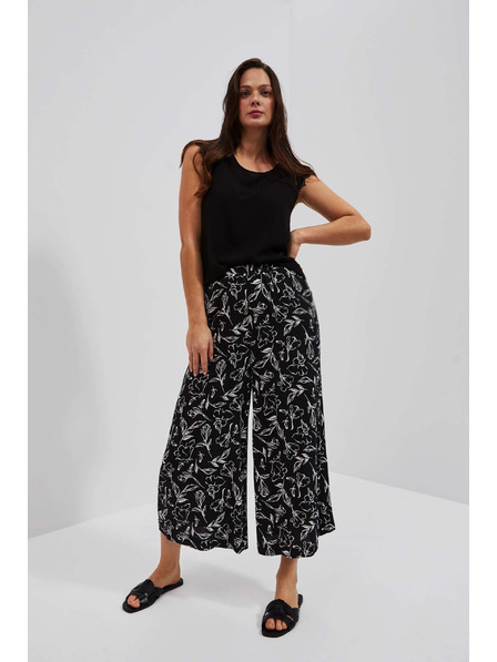 Moodo Nohavice s kvetinovým potlačou Moodo