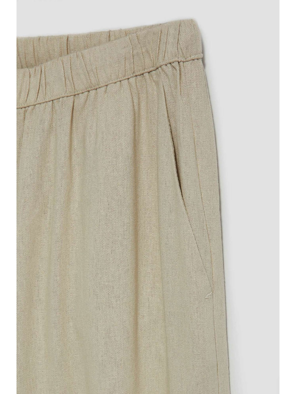 Moodo Pieskovové nohavice s rovnou nohavicou Moodo