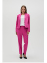 Moodo Fuchsiové nohavice s rovnými nohavicami Moodo