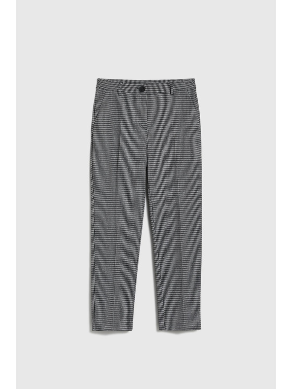 Moodo Šedé nohavice v pepito vzore Moodo