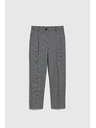 Moodo Šedé nohavice v pepito vzore Moodo