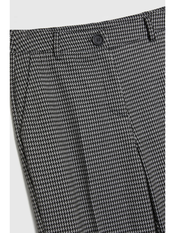 Moodo Šedé nohavice v pepito vzore Moodo