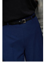 Moodo Tmavo modré nohavice s opaskom Moodo