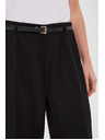 Moodo Čierne nohavice s opaskom Moodo