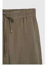 Moodo Voľné olivové nohavice Moodo