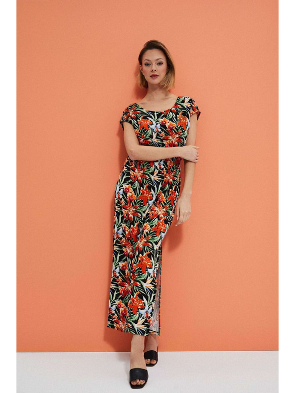 Moodo Šaty s kvetinovým potlačou Moodo