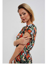 Moodo Šaty s kvetinovým potlačou Moodo