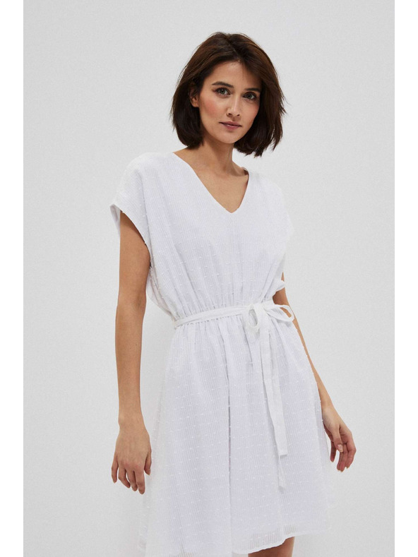 Moodo Šaty z plumeti látky Moodo