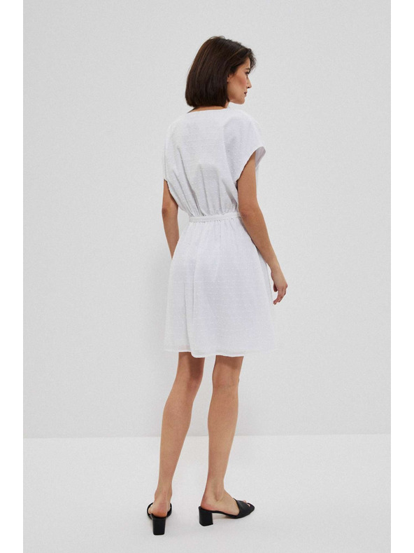 Moodo Šaty z plumeti látky Moodo