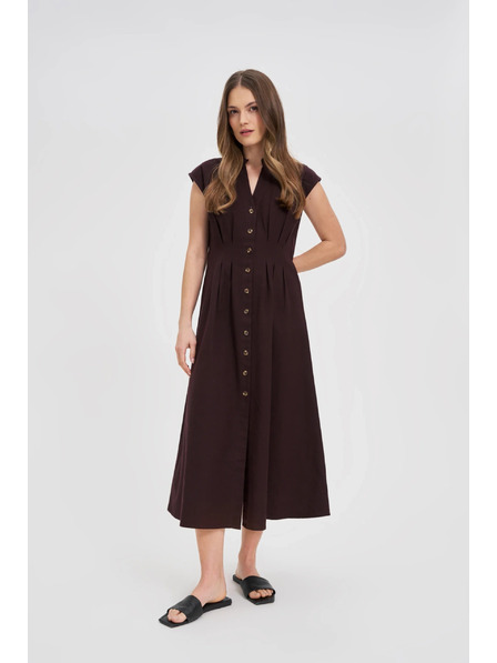 Moodo Strihané midi šaty Moodo