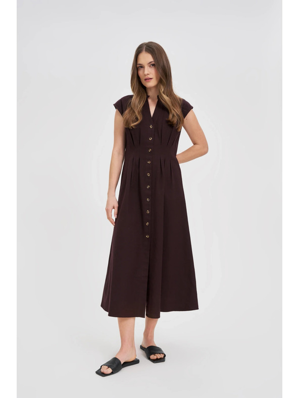 Moodo Strihané midi šaty Moodo