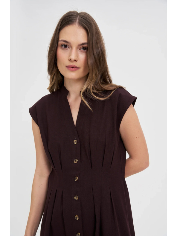 Moodo Strihané midi šaty Moodo