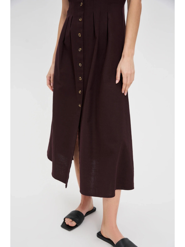 Moodo Strihané midi šaty Moodo