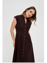 Moodo Strihané midi šaty Moodo
