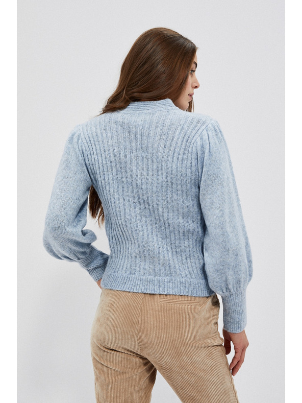 Moodo Sveter s nafúknutými rukávmi Moodo