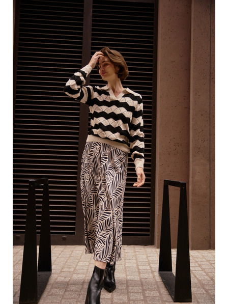 Moodo Sveter s golierom béžový Moodo