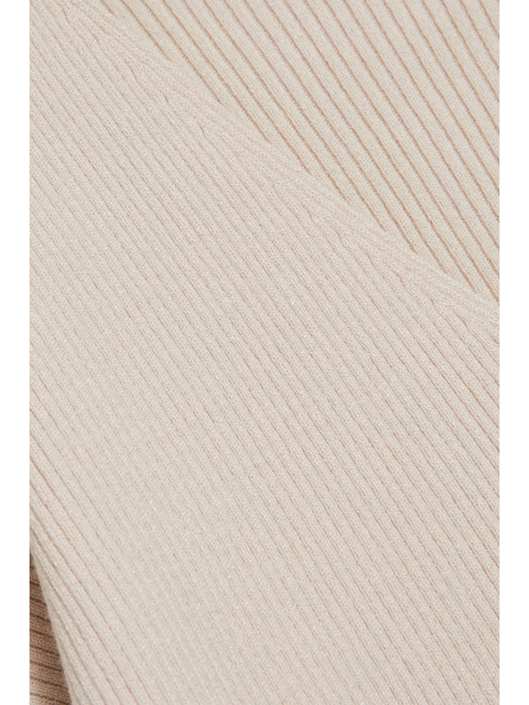 Moodo Sveter s 3/4 rukávmi béžový Moodo