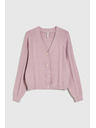 Moodo Ružový kardigán Moodo