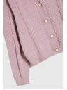 Moodo Ružový kardigán Moodo
