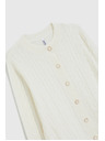 Moodo Sveter s ozdobným pletením ecru Moodo