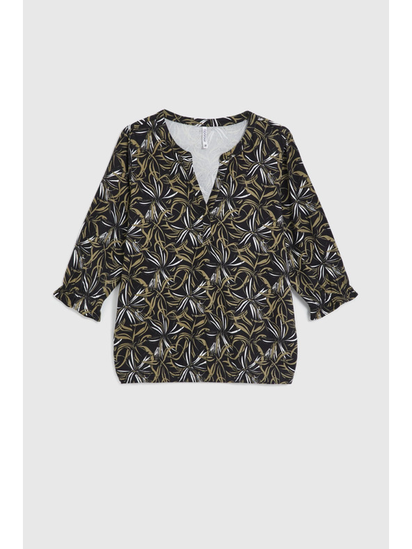 Moodo Sveter so vzorom čierny Moodo