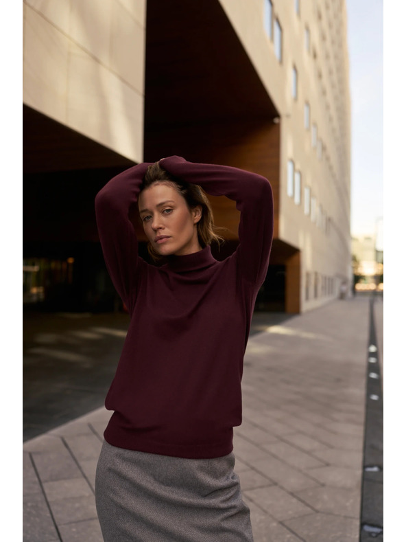 Moodo Hladká stojačka burgundská Moodo