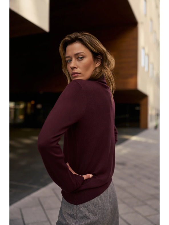 Moodo Hladká stojačka burgundská Moodo