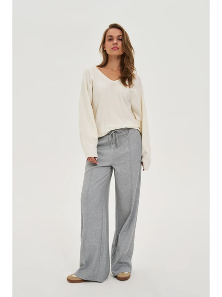 Moodo Sveter do V ecru Moodo