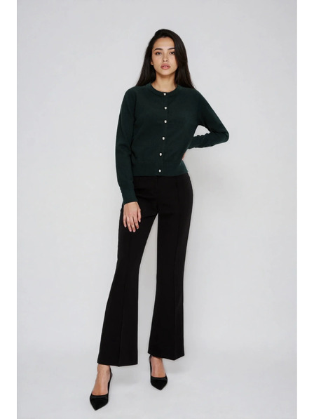 Moodo Tmavo zelený kardigán Moodo