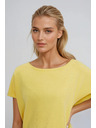 Moodo Tenký sveter žltý Moodo
