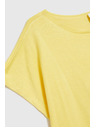 Moodo Tenký sveter žltý Moodo