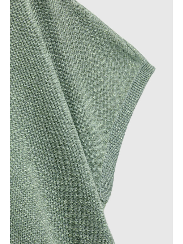 Moodo Viskózový sveter olivový Moodo