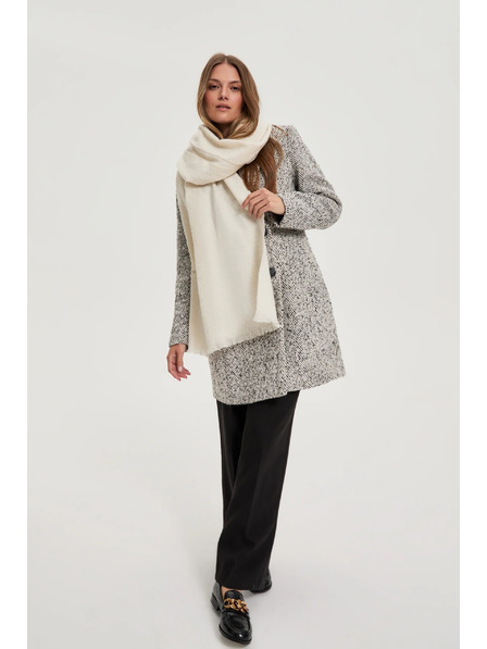 Moodo Hladký béžový šál Moodo