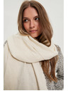 Moodo Hladký béžový šál Moodo