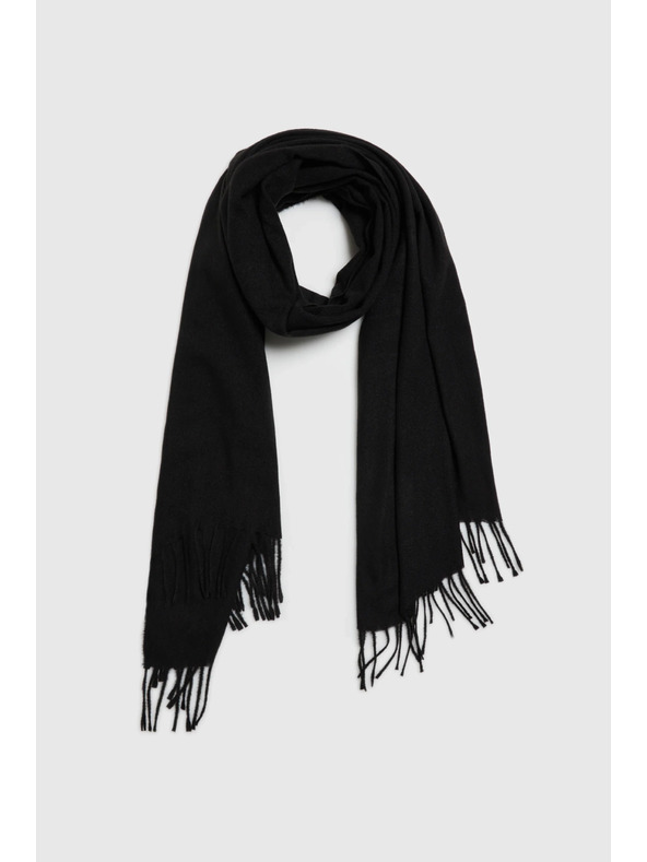 Moodo Šál so strapcom čierny Moodo