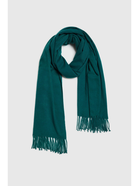 Moodo Šál so strapcom zelený Moodo