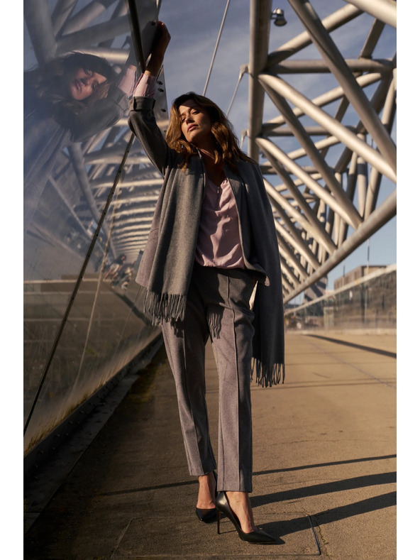 Moodo Šál so strapcom sivý Moodo