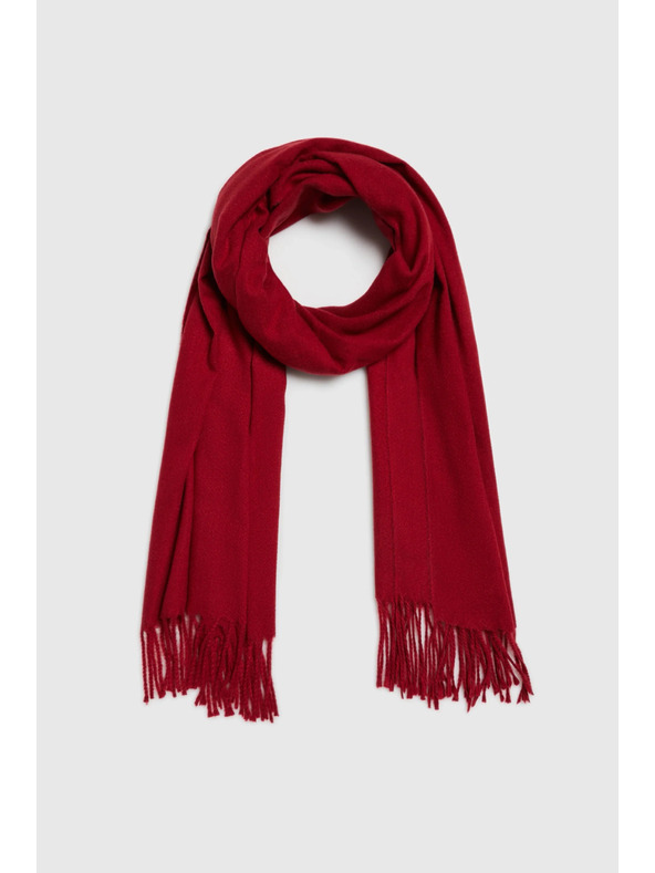 Moodo Šál so strapcom červený Moodo