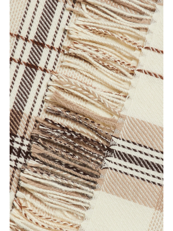 Moodo Šál v kostke béžový Moodo