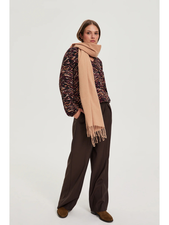 Moodo Šál so strapcami béžový Moodo